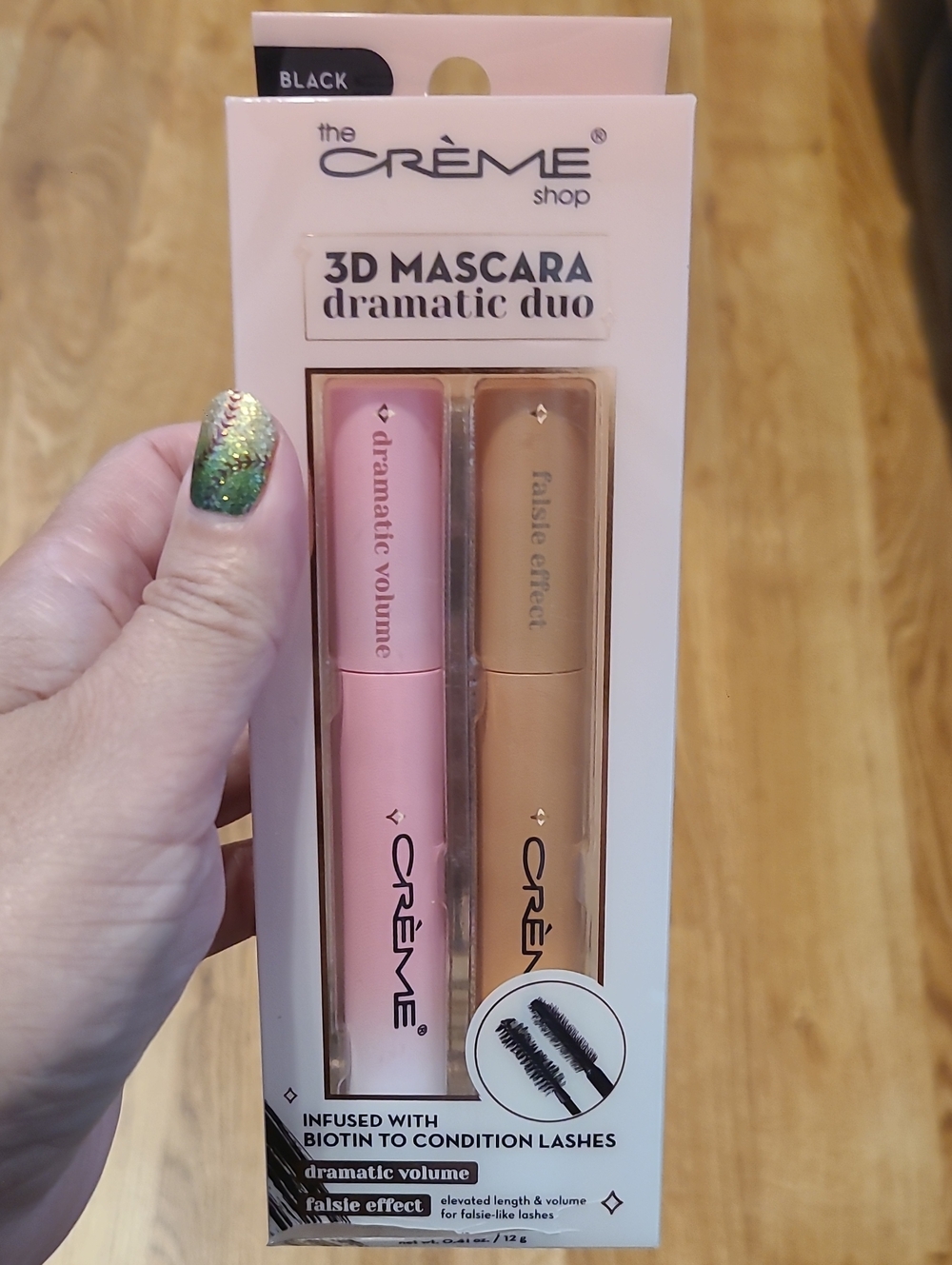 The Crème Shop 3D Mascara Dramatic Duo NIB